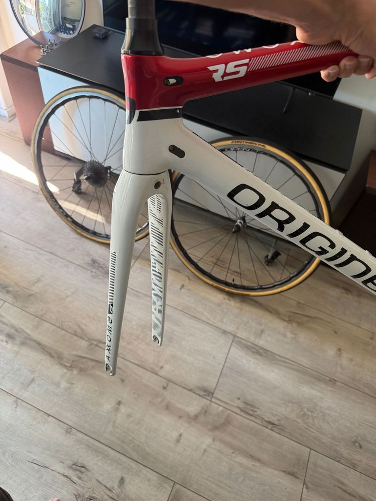 Used Origine Axxome Frameset 2022 Road & Gravel, White — image 6 of 7