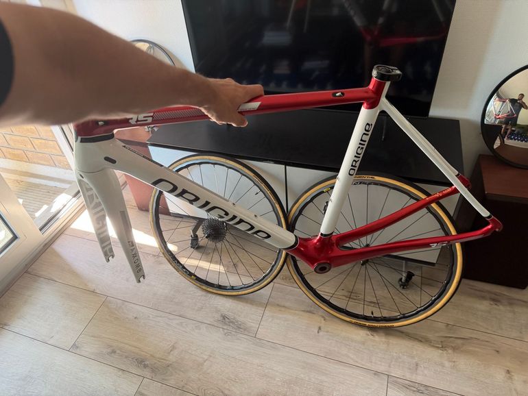 Used Origine Axxome Frameset 2022 Road & Gravel, White — image 5 of 7