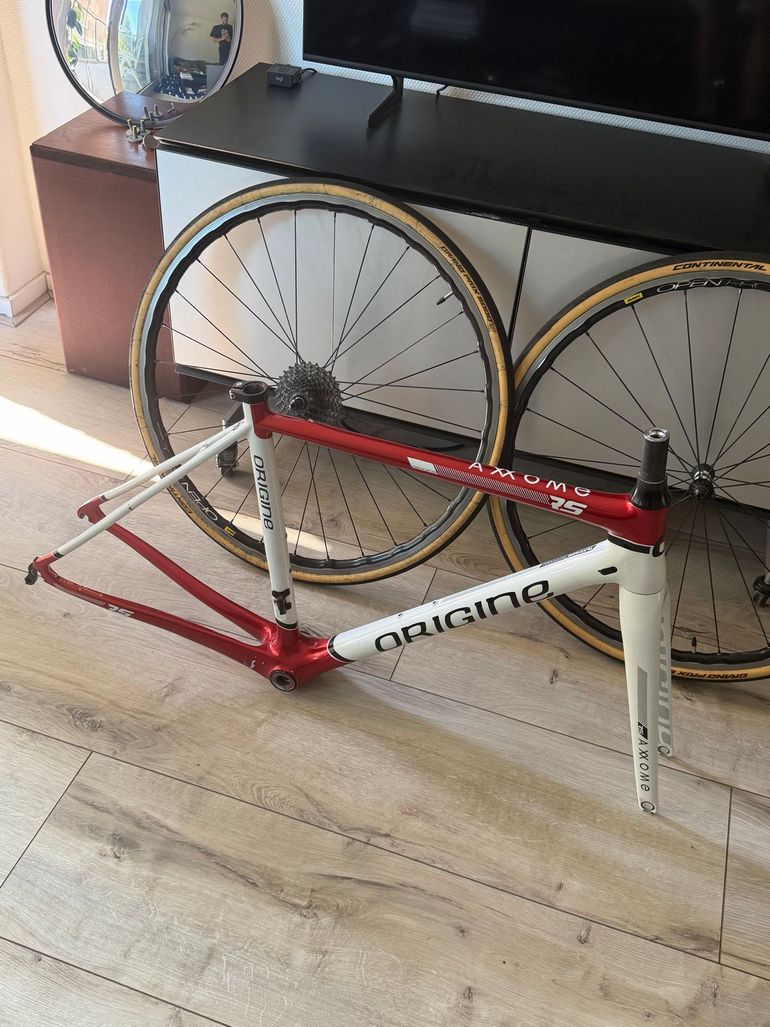 Used Origine Axxome Frameset 2022 Road & Gravel, White — image 7 of 7