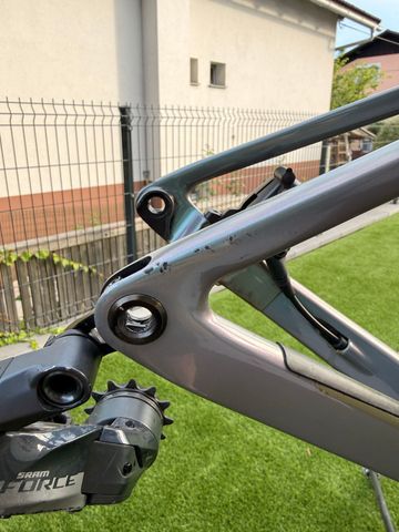 Gebrauchtes Scott Addict RC 10 prism 2021 Frameset 2021 Road & Gravel, Hellgrau — Bild 3 von 14
