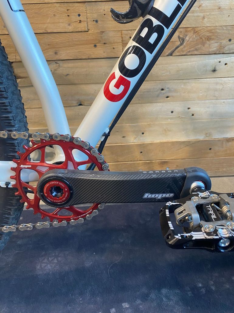 Goblinbikes Custom L-TWOO GRT 2025 Mountainbike usato, Bianco — immagine 4 di 10