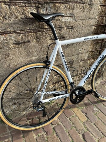 Used Cannondale Caad Shimano Dura Ace 2012 Road & Gravel, White — image 4 of 5