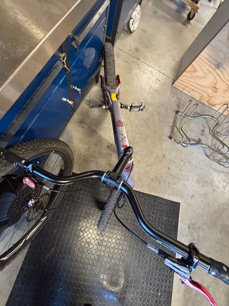 Used Clean Custom Other 2022 Mountainbike, Light Gray — image 2 of 9