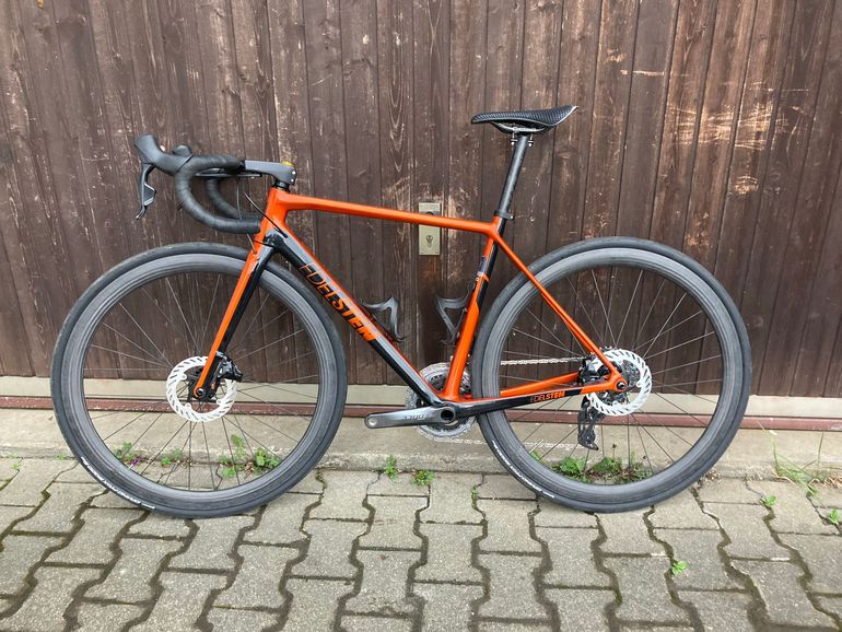Used Edelsten Custom SRAM Force eTap AXS 2023 Road & Gravel, Orange — image 2 of 4