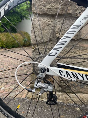 Canyon Speedmax Shimano Ultegra 2014 Road & Gravel usato, Bianco — immagine 6 di 7