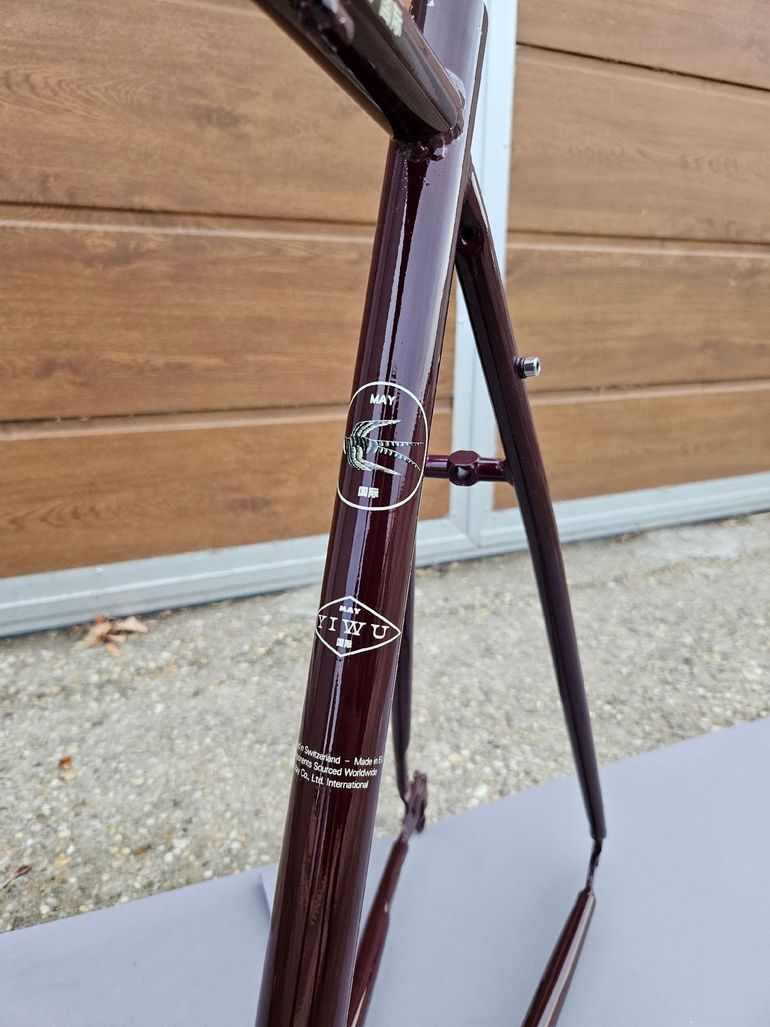 Used All-City Cosmic Stallion Frameset 2023 Road & Gravel, Light Gray — image 18 of 19