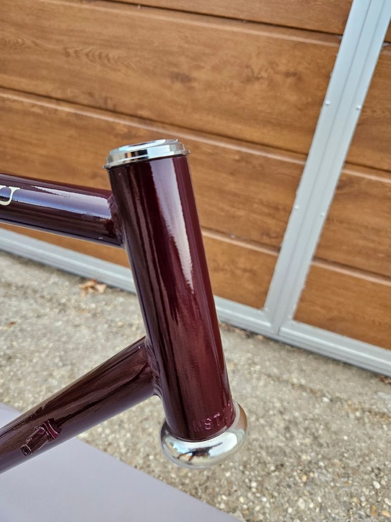 Used All-City Cosmic Stallion Frameset 2023 Road & Gravel, Light Gray — image 10 of 19