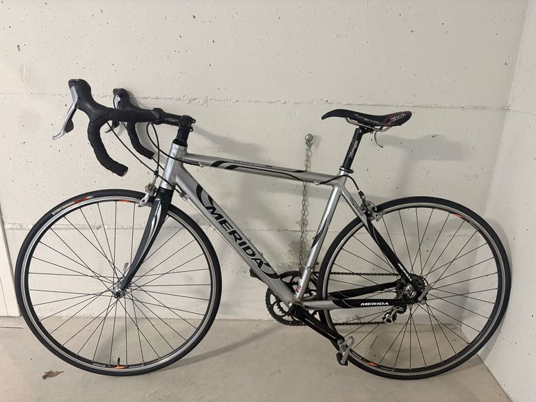 Gebrauchtes Merida Scultura Shimano 105 2014 Road & Gravel, Hellgrau — Bild 2 von 14