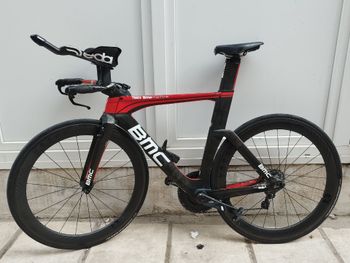 Used BMC Timemachine Shimano Ultegra Di2 2017 Road & Gravel, Red — image 2 of 5