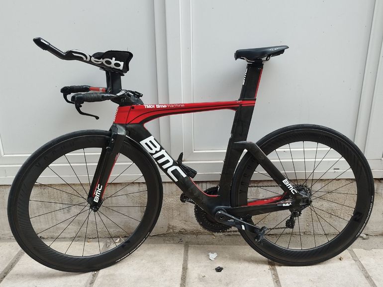 Used BMC Timemachine Shimano Ultegra Di2 2017 Road & Gravel, Red — image 2 of 5