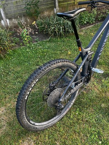 Used Canyon Strive Shimano Deore XT 2025 Mountainbike, Black — image 11 of 12