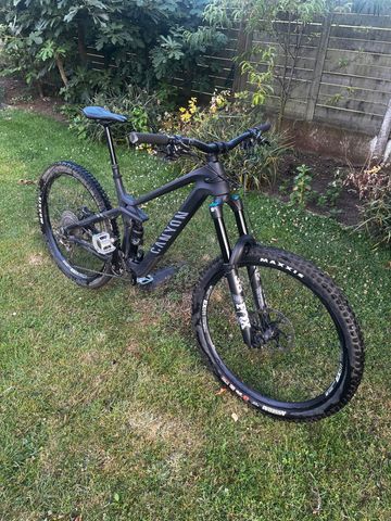 Used Canyon Strive Shimano Deore XT 2025 Mountainbike, Black — image 4 of 12
