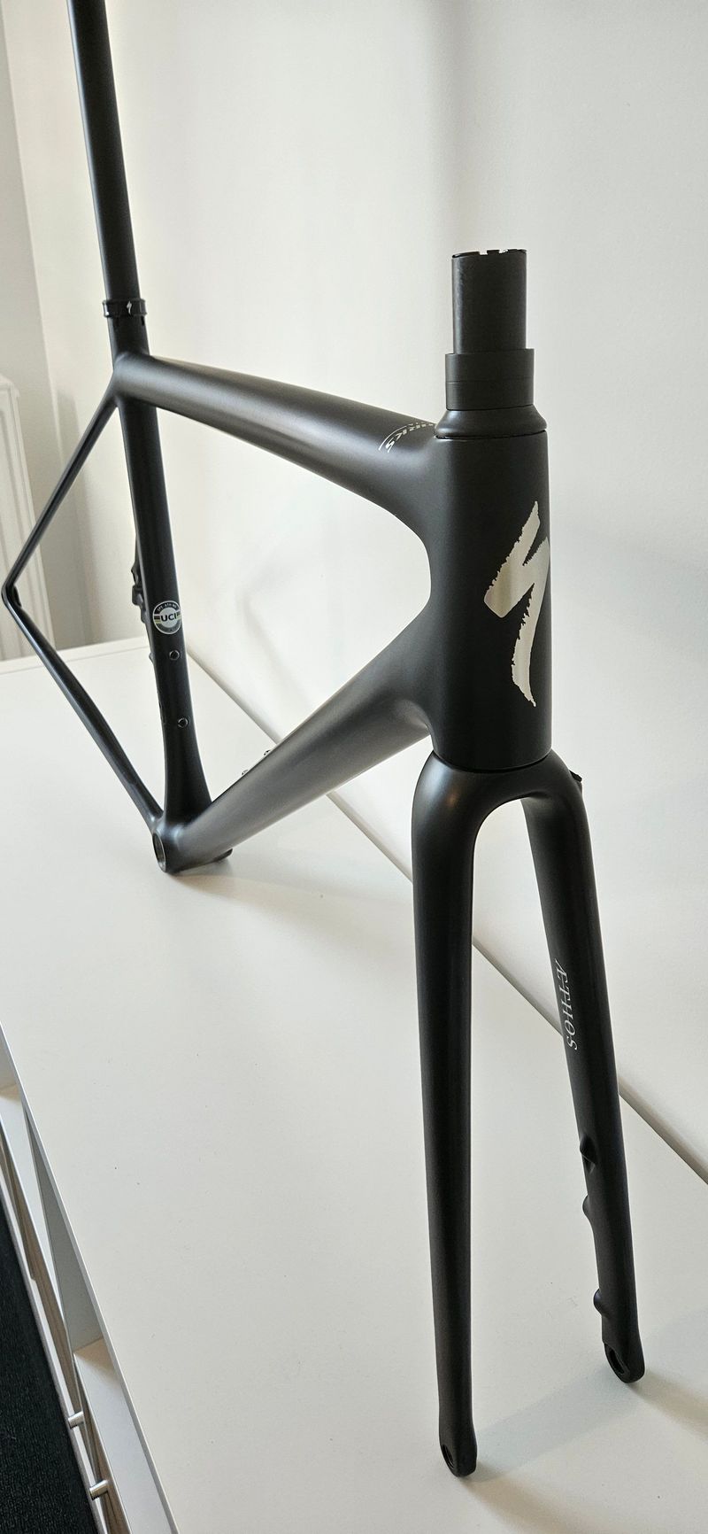 Used Specialized S-Works Aethos Frameset 2022 Frameset 2022 Road & Gravel, Black — image 2 of 12