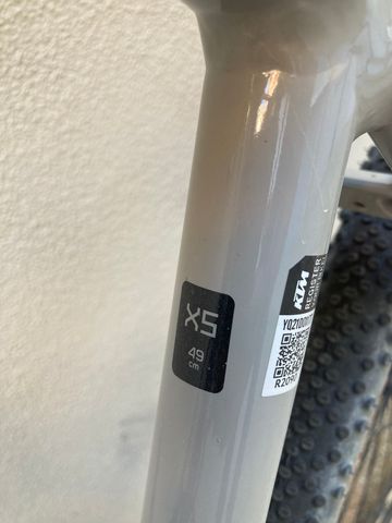 Used KTM X-strada Shimano GRX 2024 Road & Gravel, Light Gray — image 6 of 6