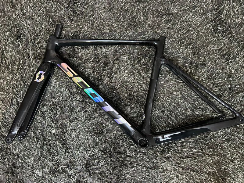 Used Scott Addict 10 2022 Frameset 2022 Road & Gravel, Black — image 1 of 6