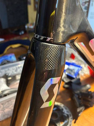 Used Scott Addict 10 2022 Frameset 2022 Road & Gravel, Black — image 2 of 6