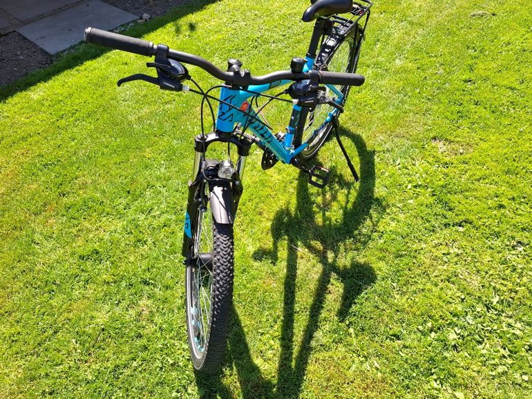 Gebrauchtes Kayza Custom Shimano Dura Ace Di2 2020 Mountainbike, Blau — Bild 9 von 9