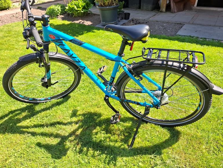 Gebrauchtes Kayza Custom Shimano Dura Ace Di2 2020 Mountainbike, Blau — Bild 2 von 9