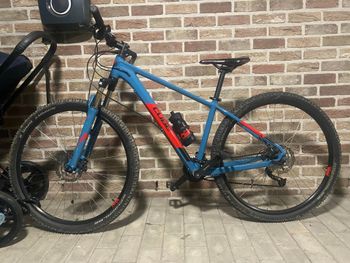 Used CUBE Custom Shimano Alivio 2021 Mountainbike, Blue — image 2 of 5