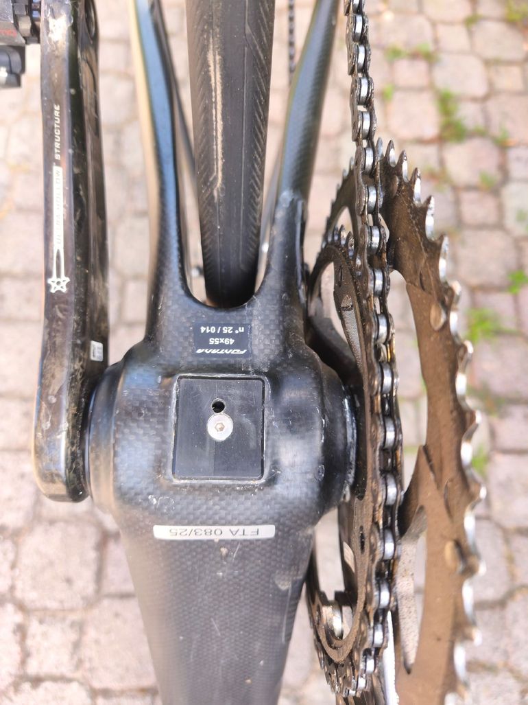 Used Fontana Custom Campagnolo Record 2017 Road & Gravel, Black — image 7 of 11