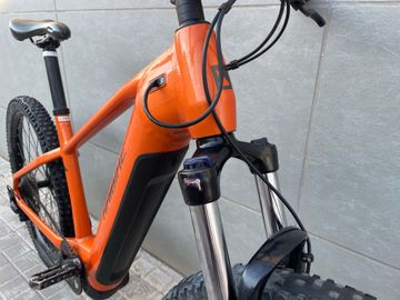 Used Haibike AllTrack 6 2025 2025 Mountainbike, Orange, 27.5 — image 4 of 9