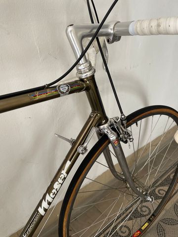 Used Francesco Moser Custom Campagnolo Super Record 1984 Road & Gravel, Light Gray — image 6 of 15