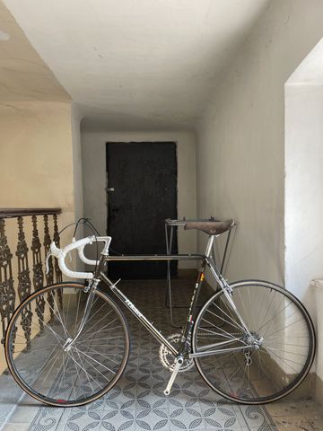 Used Francesco Moser Custom Campagnolo Super Record 1984 Road & Gravel, Light Gray — image 2 of 15