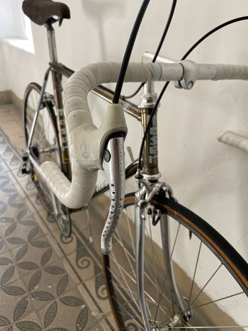 Francesco Moser Custom Campagnolo Super Record 1984 Road & Gravel de segunda mano, Gris claro — imagen 10 de 15