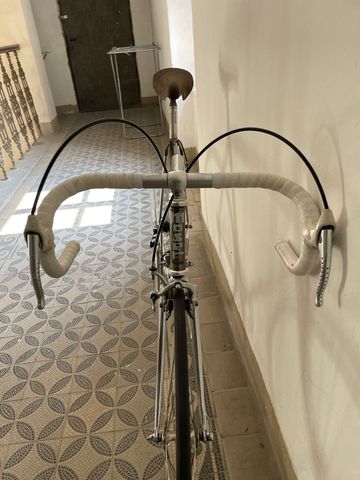 Used Francesco Moser Custom Campagnolo Super Record 1984 Road & Gravel, Light Gray — image 7 of 15