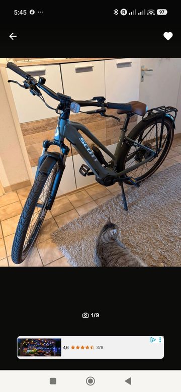 Tweedehands Scott Sub Sport eRIDE 20 Lady green 2023 2023 Urban & Touring