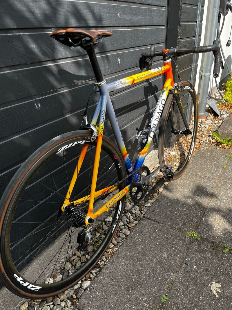Used Colnago Dream SRAM Red eTap 2022 Road & Gravel, Orange — image 7 of 9