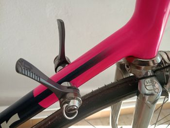 Moser Custom Shimano Dura Ace 1980 Road & Gravel usato, Rosso — immagine 5 di 6