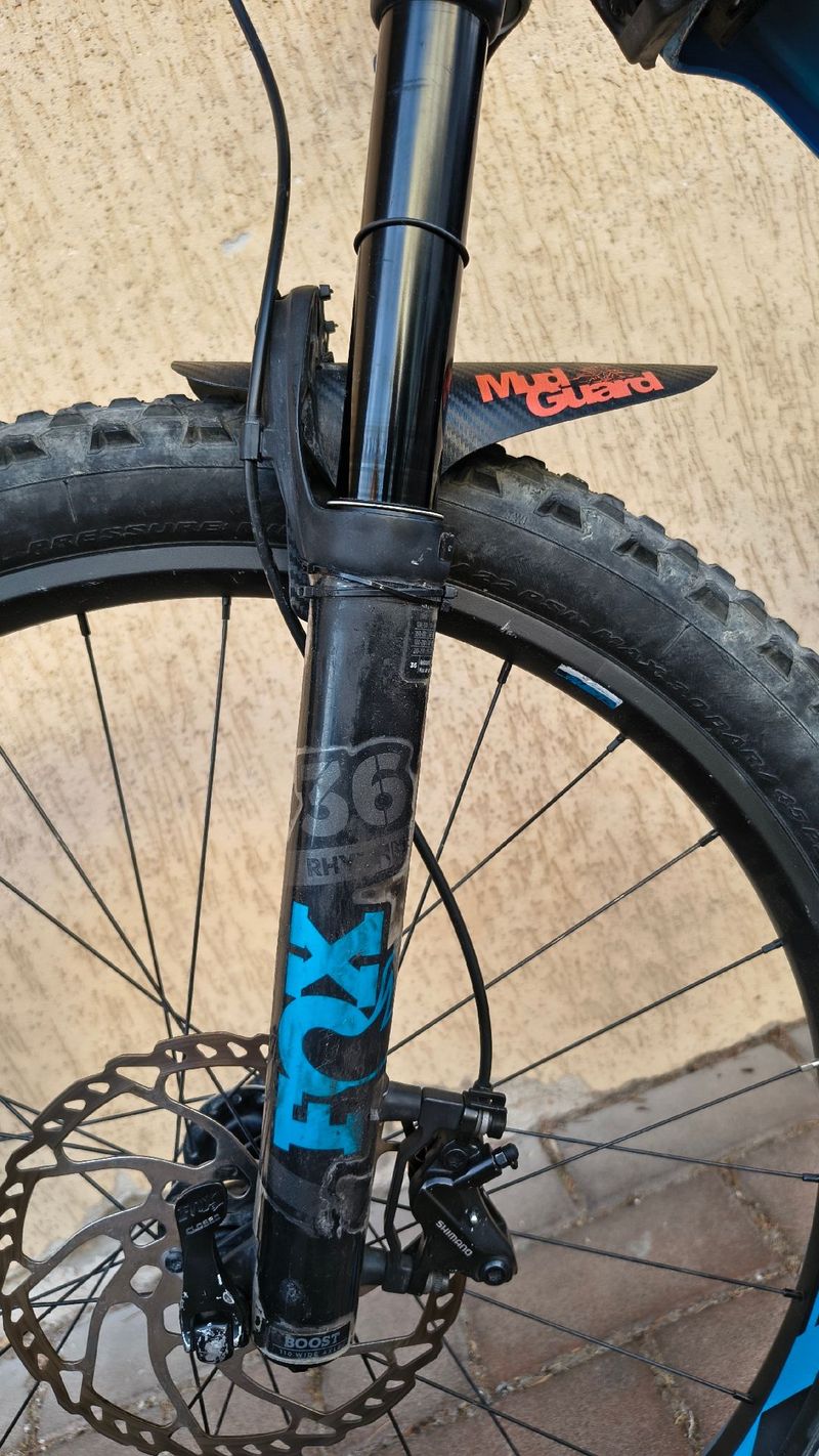 Gebrauchtes Giant Trance E+ 2 Pro 2019 2019 Mountainbike, Blau, 27.5 — Bild 4 von 6