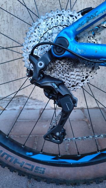 Gebrauchtes Giant Trance E+ 2 Pro 2019 2019 Mountainbike, Blau, 27.5 — Bild 3 von 6