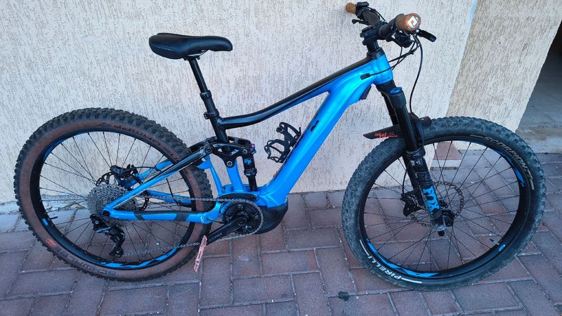Gebrauchtes Giant Trance E+ 2 Pro 2019 2019 Mountainbike, Blau, 27.5 — Bild 1 von 6