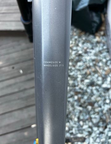 Used CUBE TWO15 PRO 27.5 2023 2023 Mountainbike, Light Gray, 27.5 — image 5 of 5