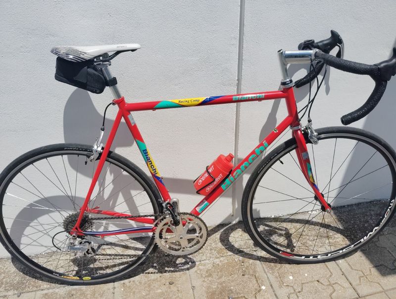 Used Bianchi racing comp vintage Custom Campagnolo Mirage 1998 Road & Gravel