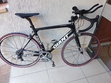 Giant TCR ADVANCED 2 MEDIUM LARGE 2009 2009 Road & Gravel usato, Nero — immagine 4 di 6
