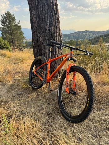 Orbea Alma SRAM GX Eagle 2022 Mountainbike usato, Arancione — immagine 4 di 4