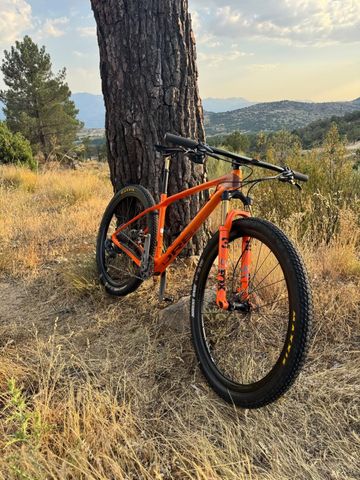Gebrauchtes Orbea Alma SRAM GX Eagle 2022 Mountainbike, Orange — Bild 4 von 4