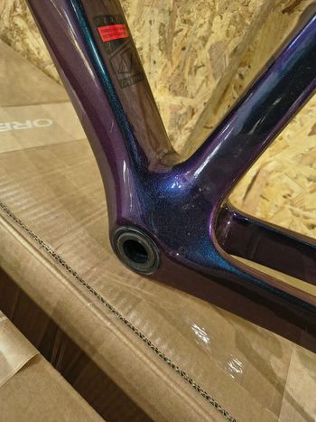 Used Rebel Custom Frameset 2025 Road & Gravel, Purple — image 9 of 9