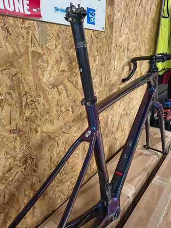 Used Rebel Custom Frameset 2025 Road & Gravel, Purple — image 5 of 9