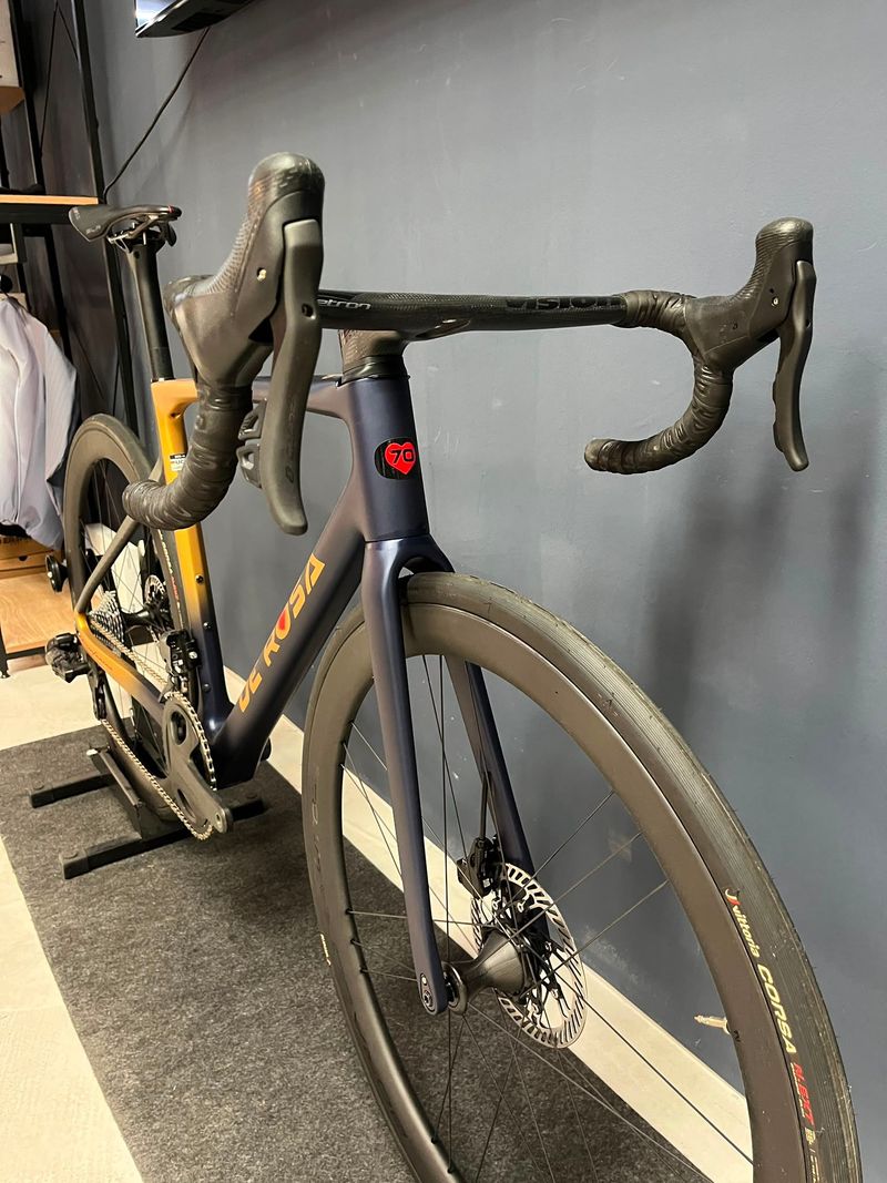 Used De Rosa 70 2027 Road & Gravel, Blue — image 3 of 7