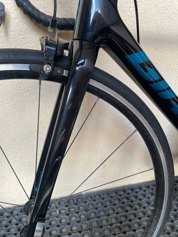 Giant TCR Advanced 2 Pro Compact 2022 2022 Road & Gravel usato, Nero — immagine 8 di 13