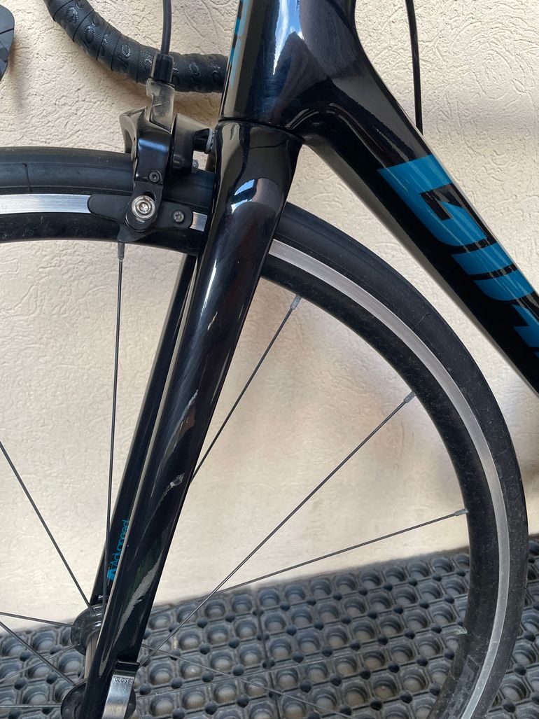 Giant TCR Advanced 2 Pro Compact 2022 2022 Road & Gravel usato, Nero — immagine 8 di 13