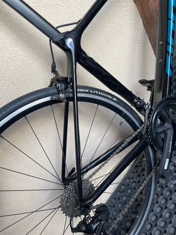 Giant TCR Advanced 2 Pro Compact 2022 2022 Road & Gravel usato, Nero — immagine 9 di 13