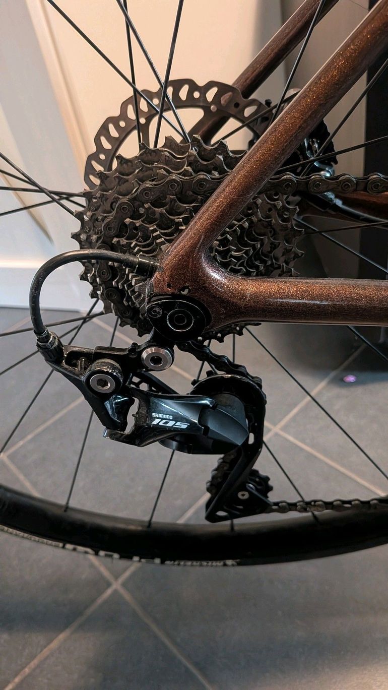 Giant TCR Advanced Disc 2 Pro Compact 2022 2022 Road & Gravel usato, Nero — immagine 11 di 12