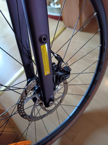 Gebrauchtes CUBE NUROAD WS 2021 2021 Road & Gravel, Violett — Bild 4 von 9