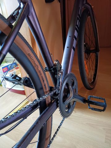 Gebrauchtes CUBE NUROAD WS 2021 2021 Road & Gravel, Violett — Bild 7 von 9