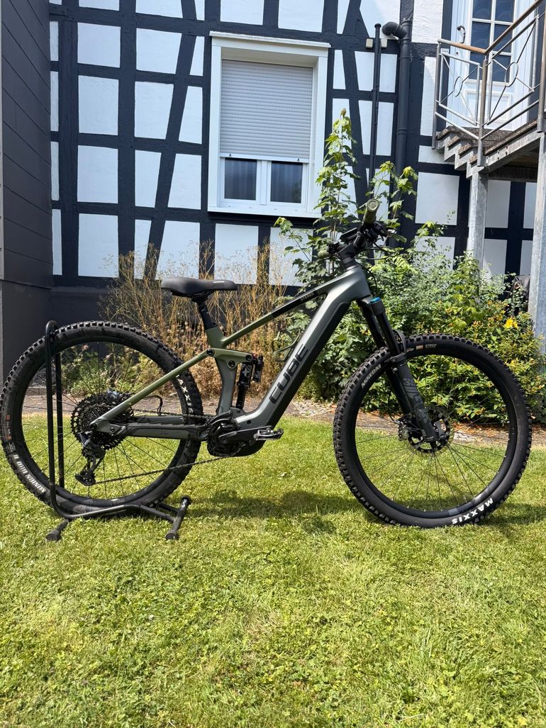cube stereo hybrid 140 sl 29'' HPC SLX 750 Fahrrad Mädchen Cube 20 Produktionsort_Belgien Farbe:Light Green
